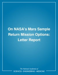 Cover Image: On NASA's Mars Sample Return Mission Options