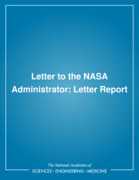 Letter to the NASA Administrator: Letter Report