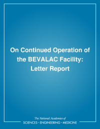 On Continued Operation of the BEVALAC Facility: Letter Report