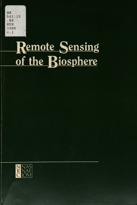Remote Sensing of the Biosphere