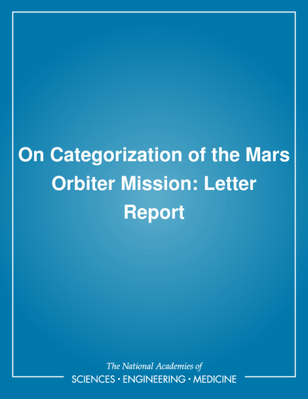 On Categorization of the Mars Orbiter Mission: Letter Report