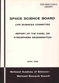 Cover Image: Report of the Panel on Atmosphere Regeneration