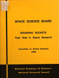 Cover Image:Sounding Rockets