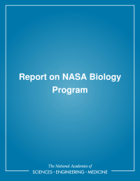 Cover Image: Report on NASA Biology Program