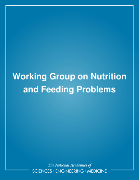 Cover: Working Group on Nutrition and Feeding Problems