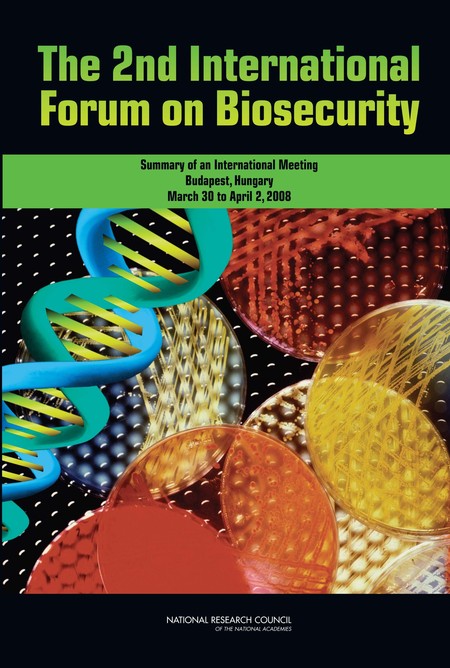 Cover:The 2nd International Forum on Biosecurity: Summary of an International Meeting