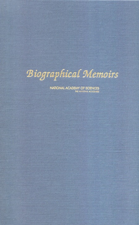 Biographical Memoirs: Volume 90