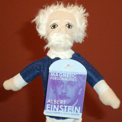 Cover: Einstein Finger Puppet