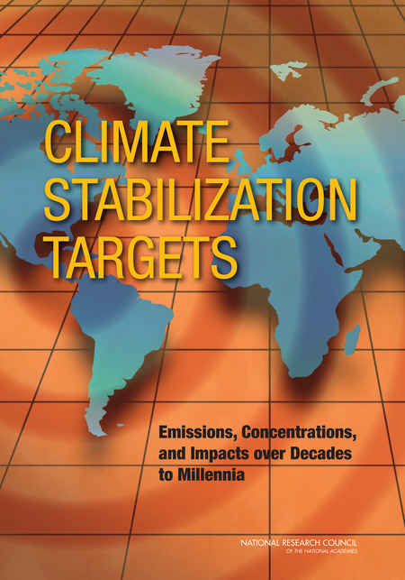 Cover: Climate Stabilization Targets: Emissions, Concentrations, and Impacts over Decades to Millennia