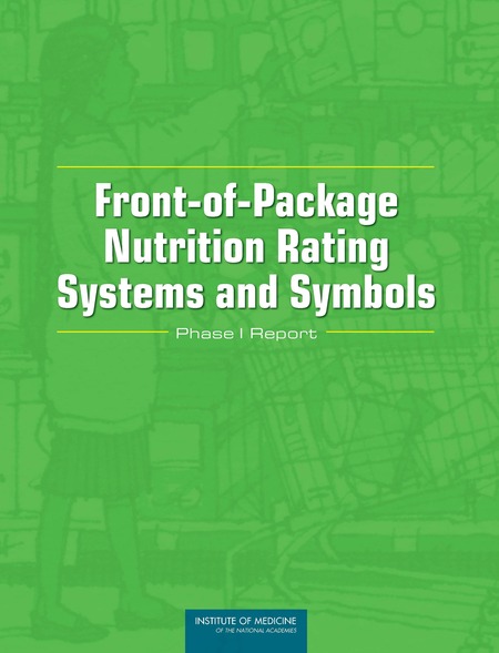 Cover: Front-of-Package Nutrition Rating Systems and Symbols: Phase I Report