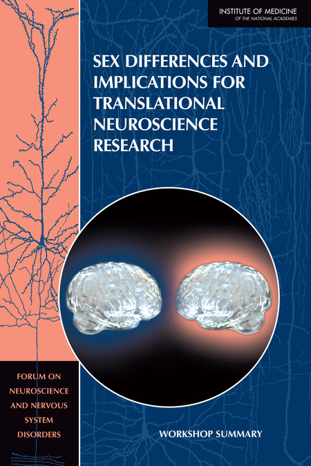 Cover: Sex Differences and Implications for Translational Neuroscience Research: Workshop Summary