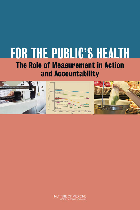 Cover: For the Public's Health: The Role of Measurement in Action and Accountability