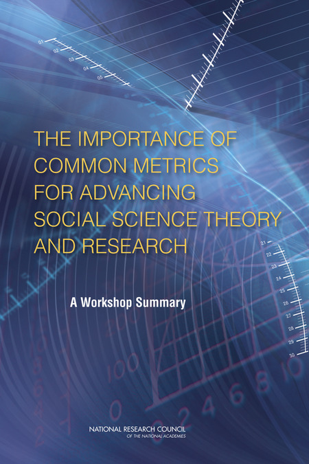 Cover: The Importance of Common Metrics for Advancing Social Science Theory and Research: A Workshop Summary