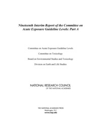 Nineteenth Interim Report of the Committee on Acute Exposure Guideline Levels: Part A