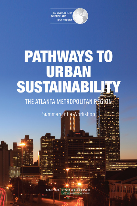 Cover: Pathways to Urban Sustainability: The Atlanta Metropolitan Region: Summary of a Workshop