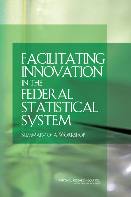 Cover: Facilitating Innovation in the Federal Statistical System: Summary of a Workshop