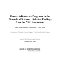 Research-Doctorate Programs in the Biomedical Sciences: Selected Findings from the NRC Assessment