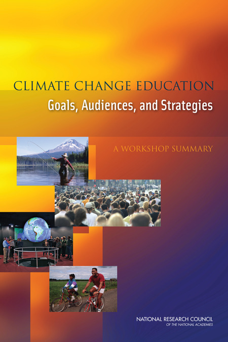 Cover: Climate Change Education: Goals, Audiences, and Strategies: A Workshop Summary