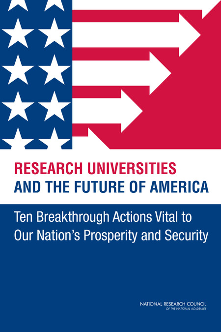 Research Universities and the Future of America: Ten Breakthrough Actions Vital to Our Nation's Prosperity and Security