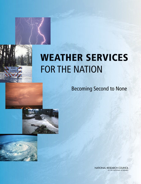 Cover: Weather Services for the Nation: Becoming Second to None