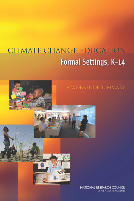Cover: Climate Change Education in Formal Settings, K-14: A Workshop Summary