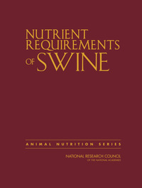 Cover Image: Nutrient Requirements of Swine: Eleventh Revised Edition