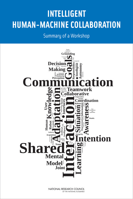 Cover: Intelligent Human-Machine Collaboration: Summary of a Workshop