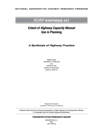 Extent of Highway Capacity Manual Use in Planning