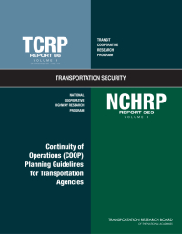 Continuity of Operations (COOP) Planning Guidelines for Transportation Agencies