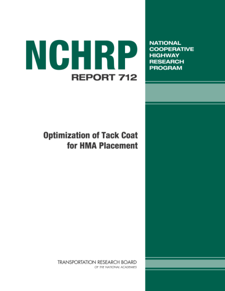 Optimization of Tack Coat for HMA Placement