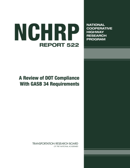 A Review of DOT Compliance with GASB 34 Requirements