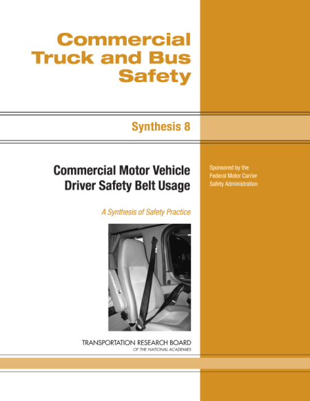 Commercial Motor Vehicle Driver Safety Belt Usage