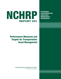 Performance Measures and Targets for Transportation Asset Management