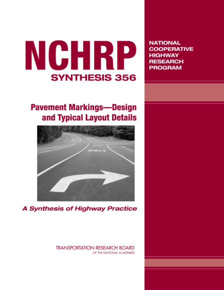 Cover: Pavement Markings--Design and Typical Layout Details