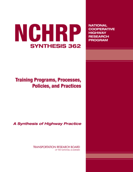 Training Programs, Processes, Policies, and Practices