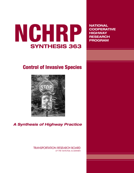 Cover: Control of Invasive Species