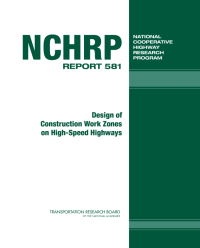 Design of Construction Work Zones on High-Speed Highways