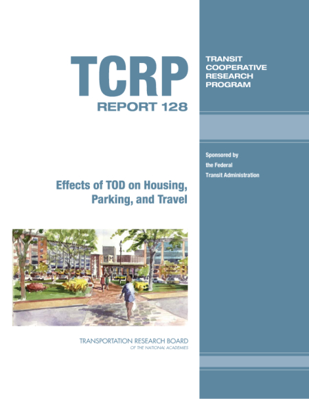 Cover: Effects of TOD on Housing, Parking, and Travel