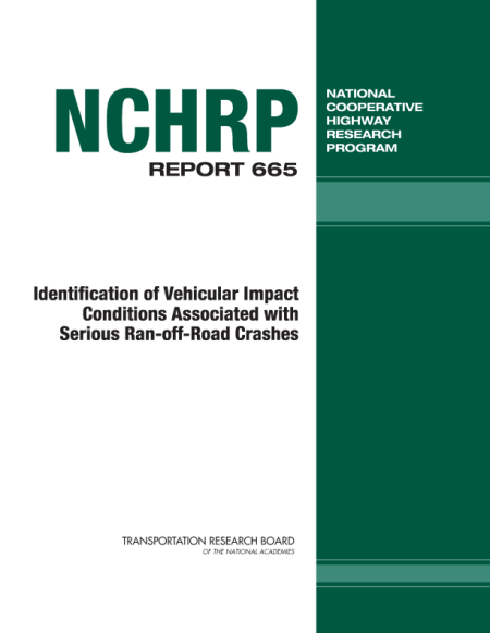 Identification of Vehicular Impact Conditions Associated with Serious Ran-off-Road Crashes