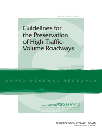 Cover Image: Guidelines for the Preservation of High-Traffic-Volume Roadways