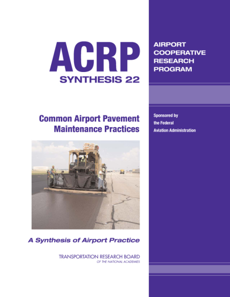 Common Airport Pavement Maintenance Practices