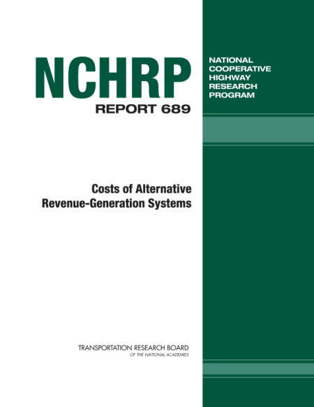 Cover: Costs of Alternative Revenue-Generation Systems
