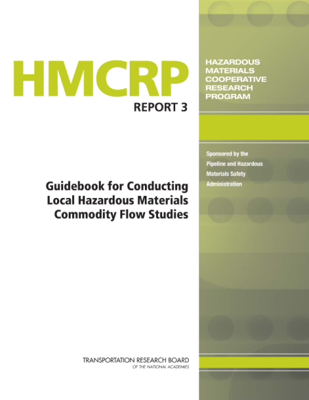Guidebook for Conducting Local Hazardous Materials Commodity Flow Studies