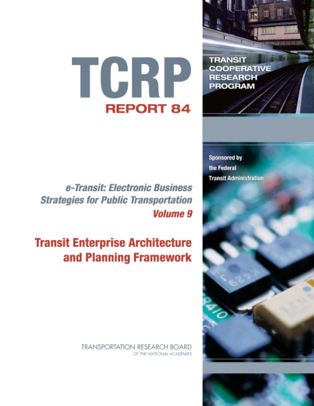 Chapter 1 - Introduction | Transit Enterprise Architecture and