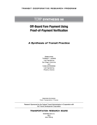 Off-Board Fare Payment Using Proof-of-Payment Verification