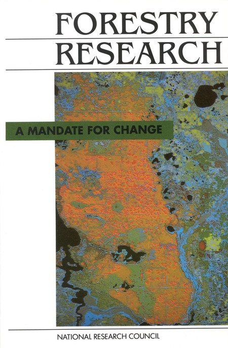 Cover:Forestry Research: A Mandate for Change