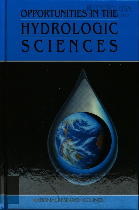 Cover: Opportunities in the Hydrologic Sciences