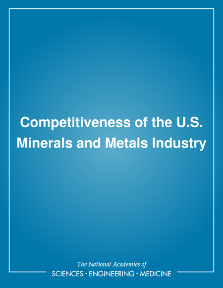 Front Matter, Competitiveness of the U.S. Minerals and Metals Industry