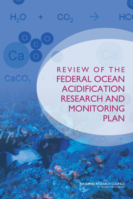 Cover: Review of the Federal Ocean Acidification Research and Monitoring Plan