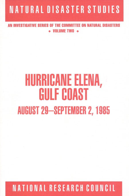 Cover:Hurricane Elena, Gulf Coast: August 29 - September 2, 1985